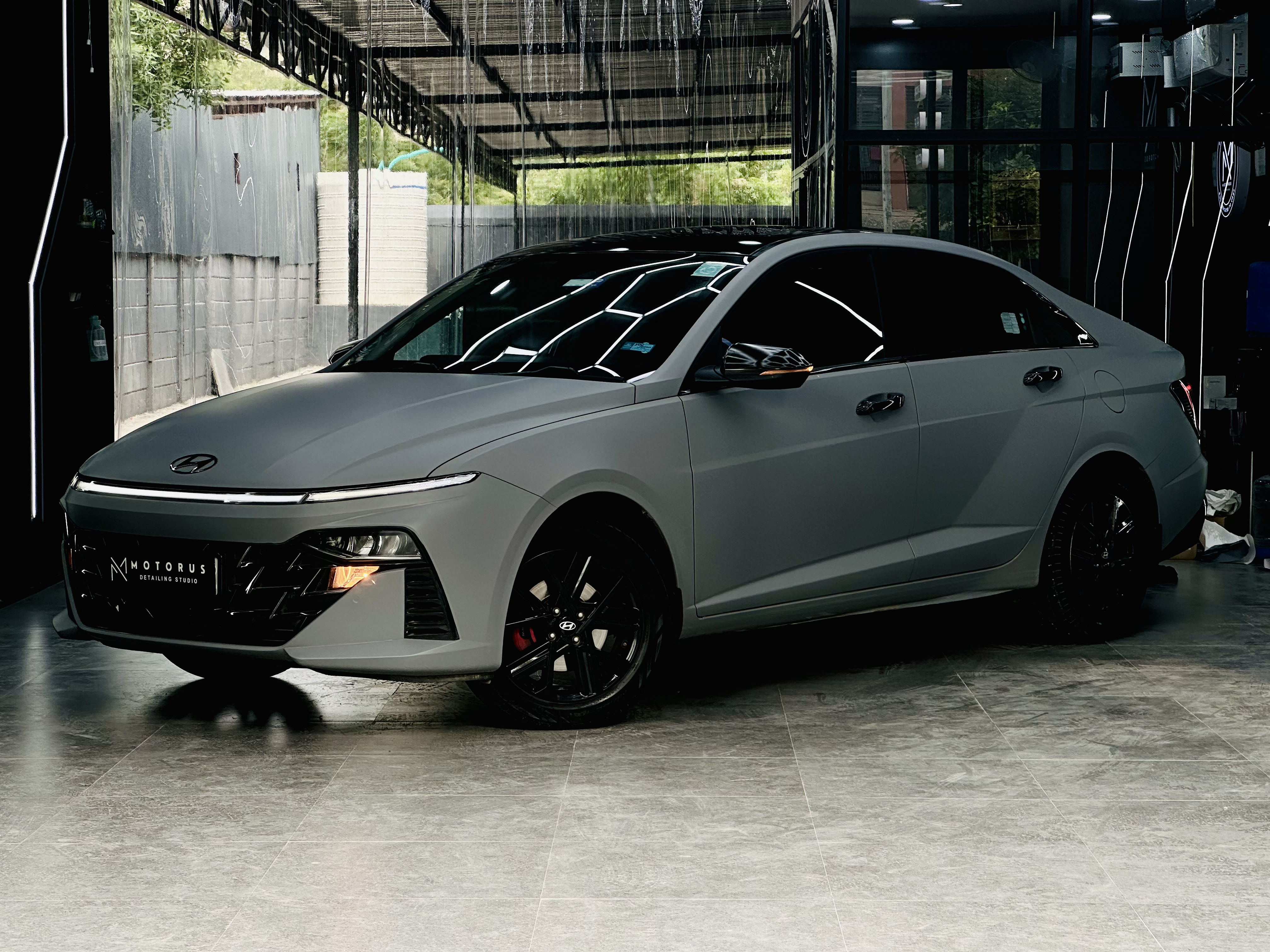 Hyundai Verna Full Body Matte Transformation
